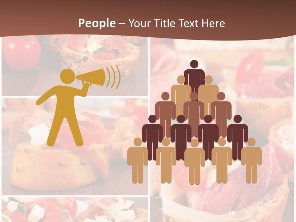 Fresh Starter Food PowerPoint Template