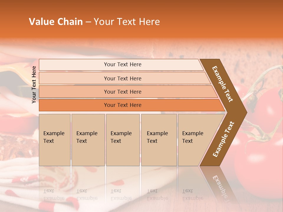 Foods Vegetables Toast PowerPoint Template