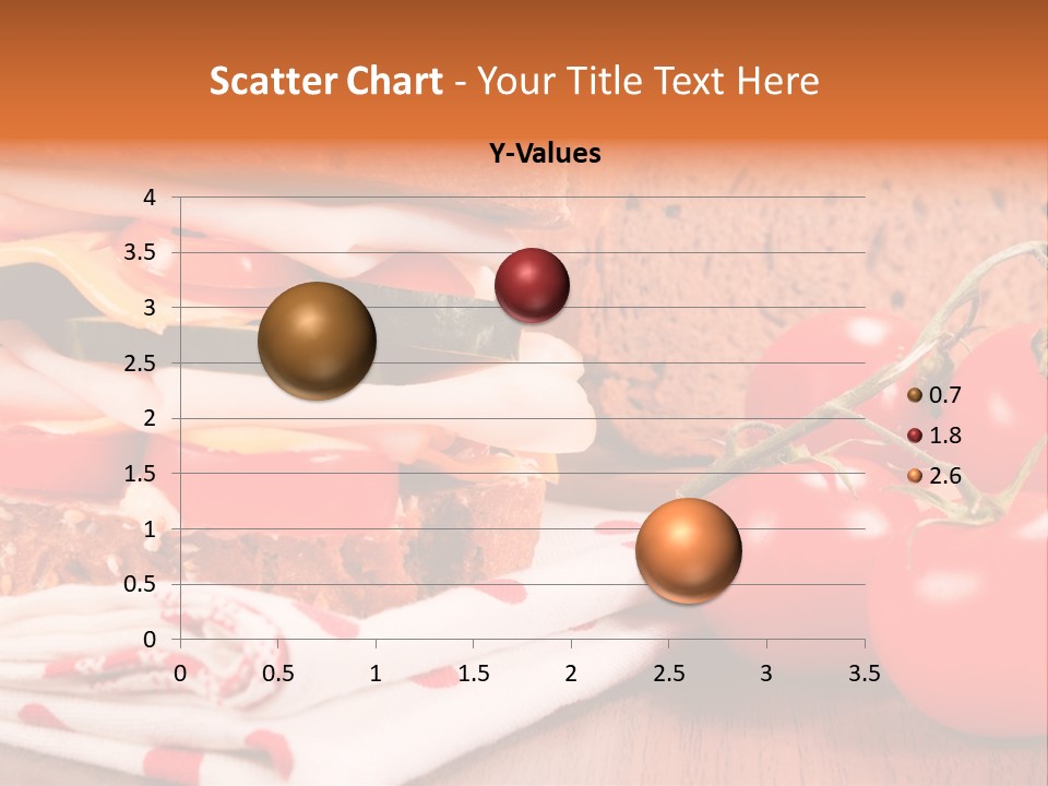 Foods Vegetables Toast PowerPoint Template