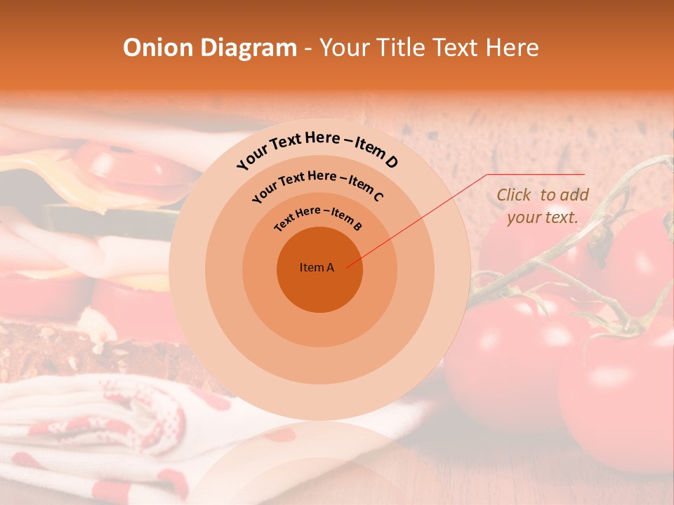 Foods Vegetables Toast PowerPoint Template