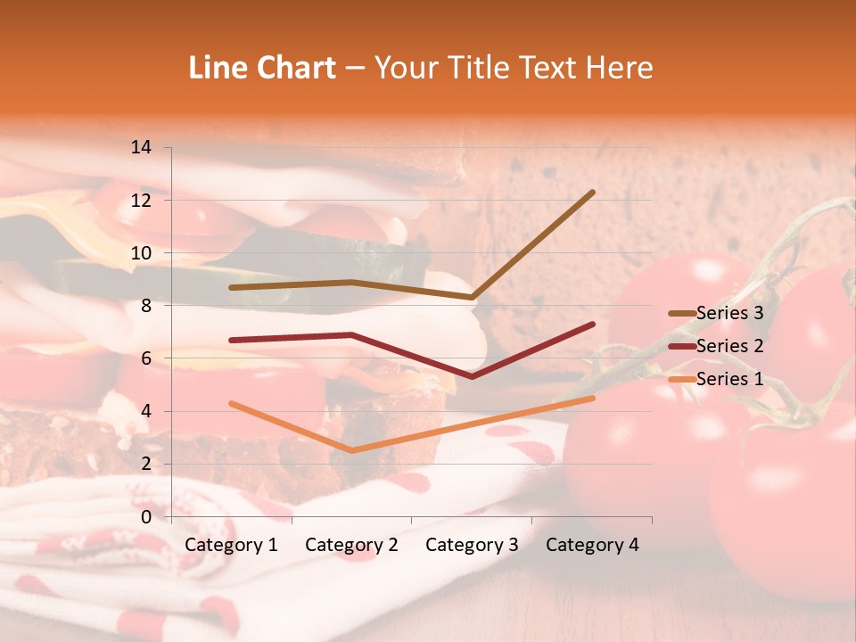 Foods Vegetables Toast PowerPoint Template