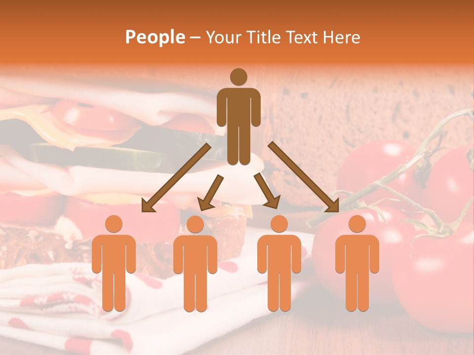 Foods Vegetables Toast PowerPoint Template