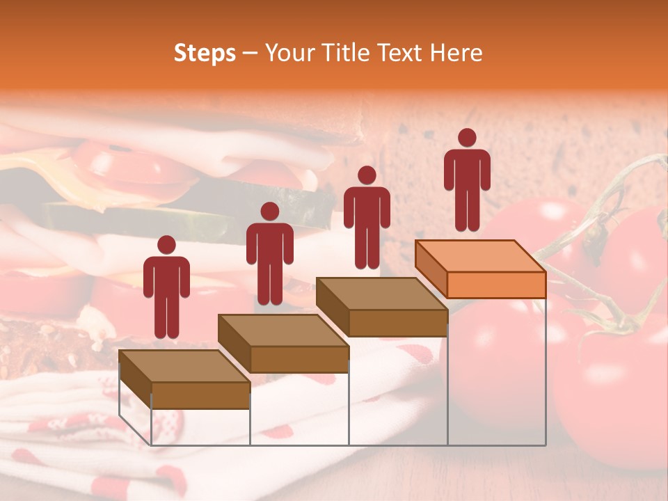 Foods Vegetables Toast PowerPoint Template