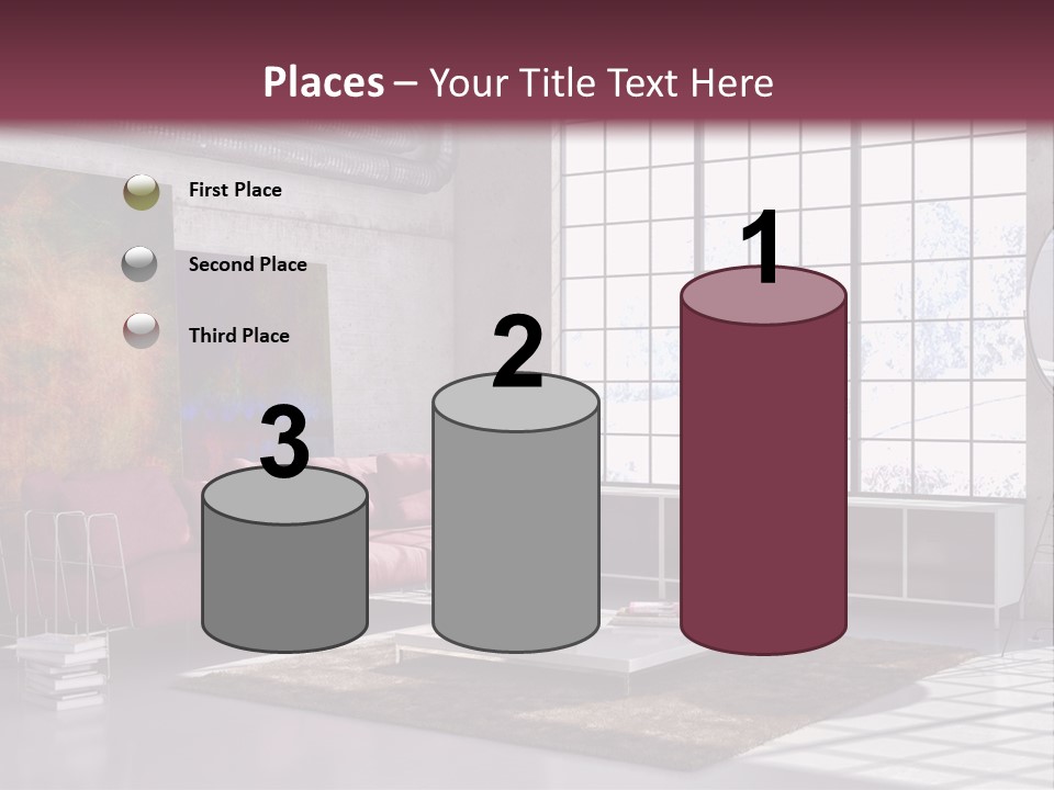Muro Nuovo Divano PowerPoint Template