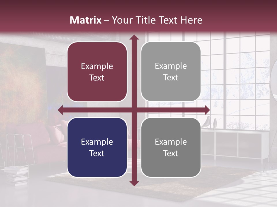 Muro Nuovo Divano PowerPoint Template