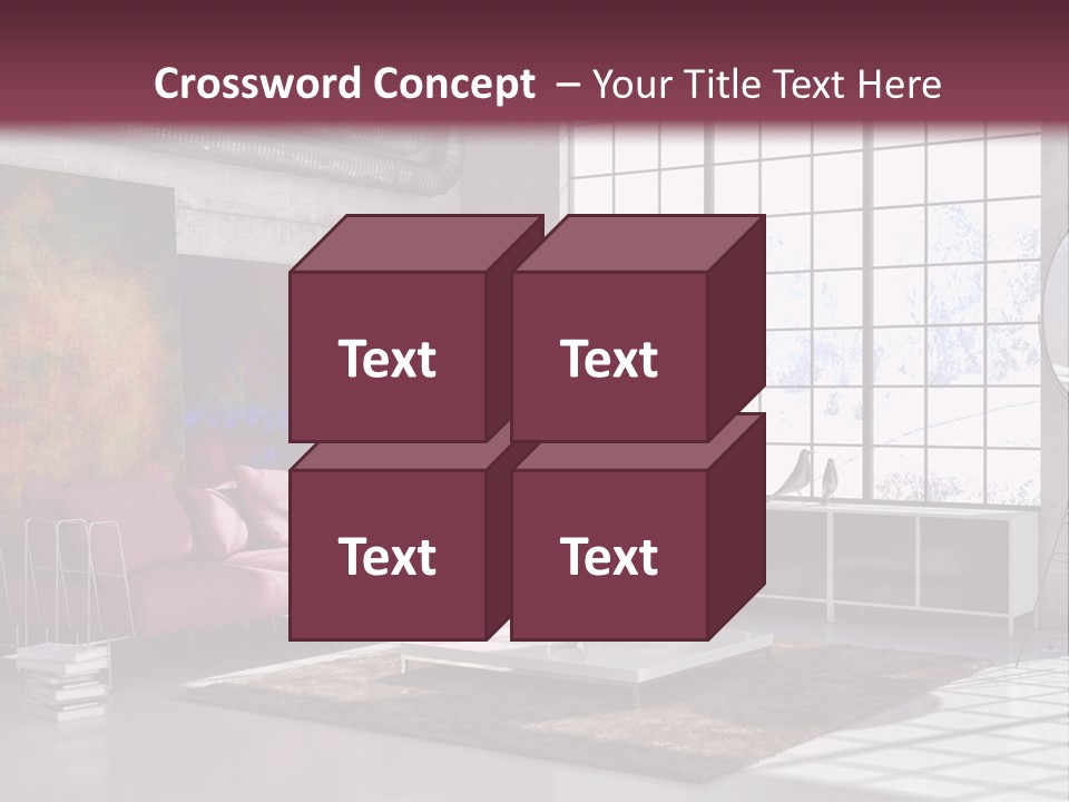 Muro Nuovo Divano PowerPoint Template