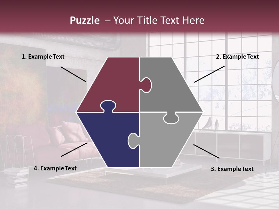 Muro Nuovo Divano PowerPoint Template