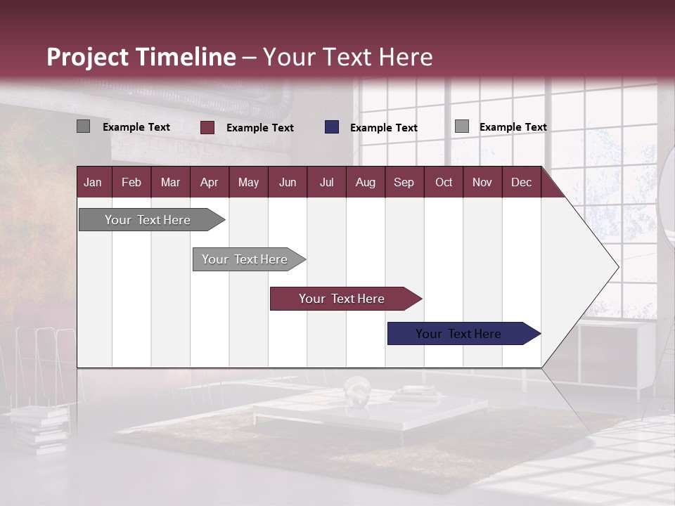 Muro Nuovo Divano PowerPoint Template