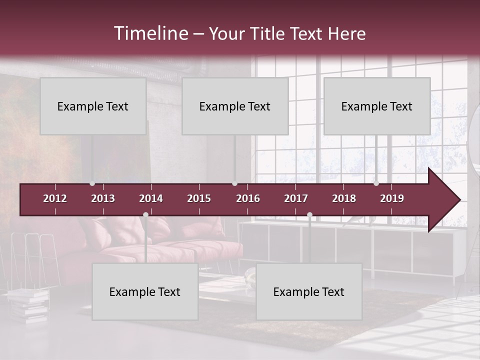 Muro Nuovo Divano PowerPoint Template
