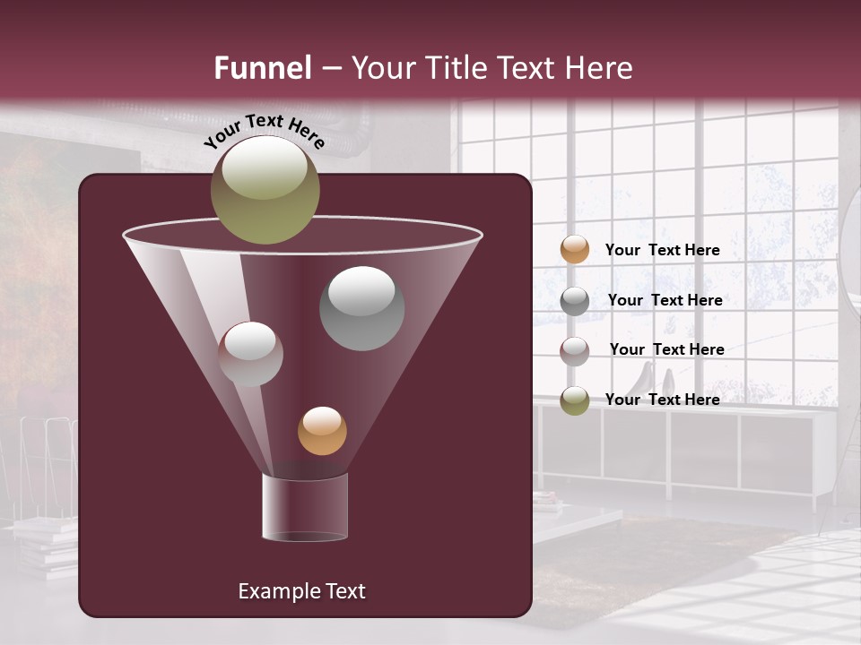 Muro Nuovo Divano PowerPoint Template