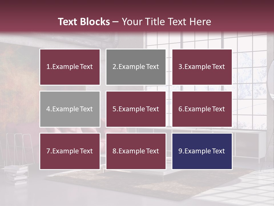 Muro Nuovo Divano PowerPoint Template