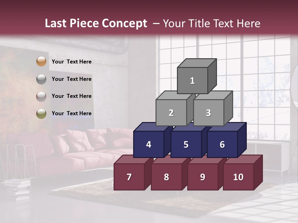 Muro Nuovo Divano PowerPoint Template