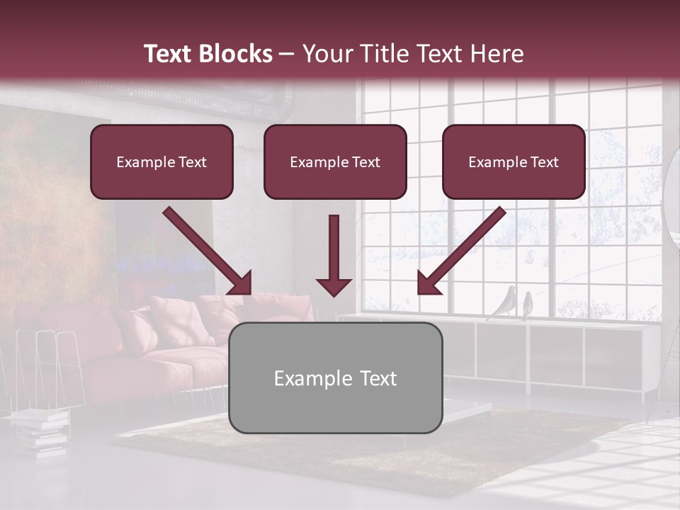 Muro Nuovo Divano PowerPoint Template
