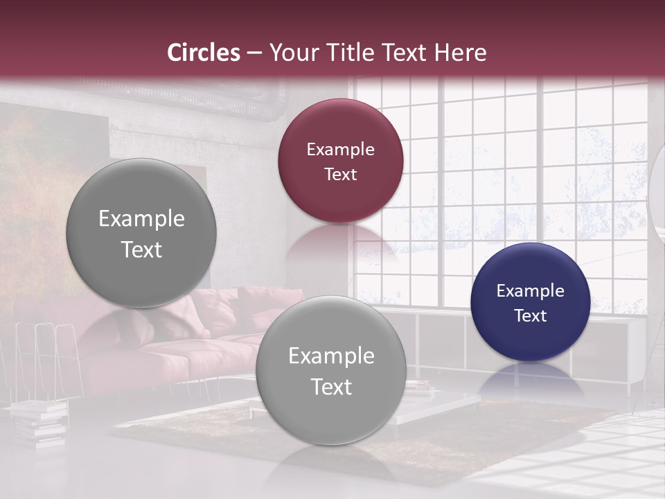Muro Nuovo Divano PowerPoint Template