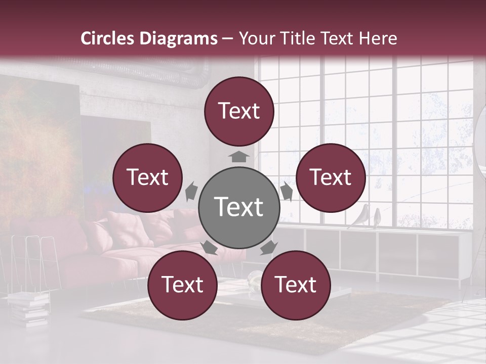 Muro Nuovo Divano PowerPoint Template