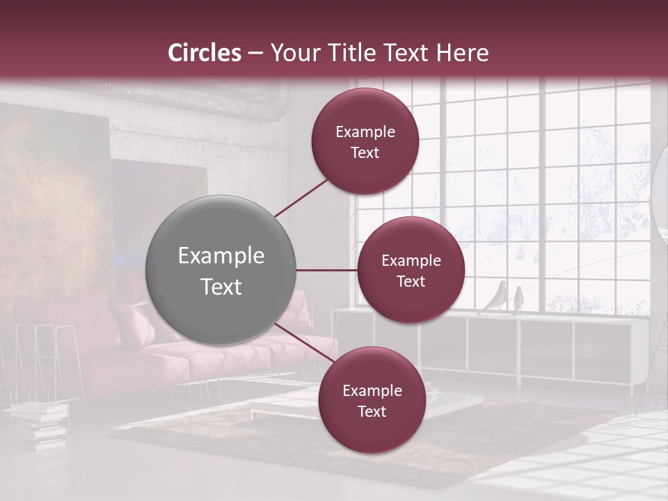 Muro Nuovo Divano PowerPoint Template