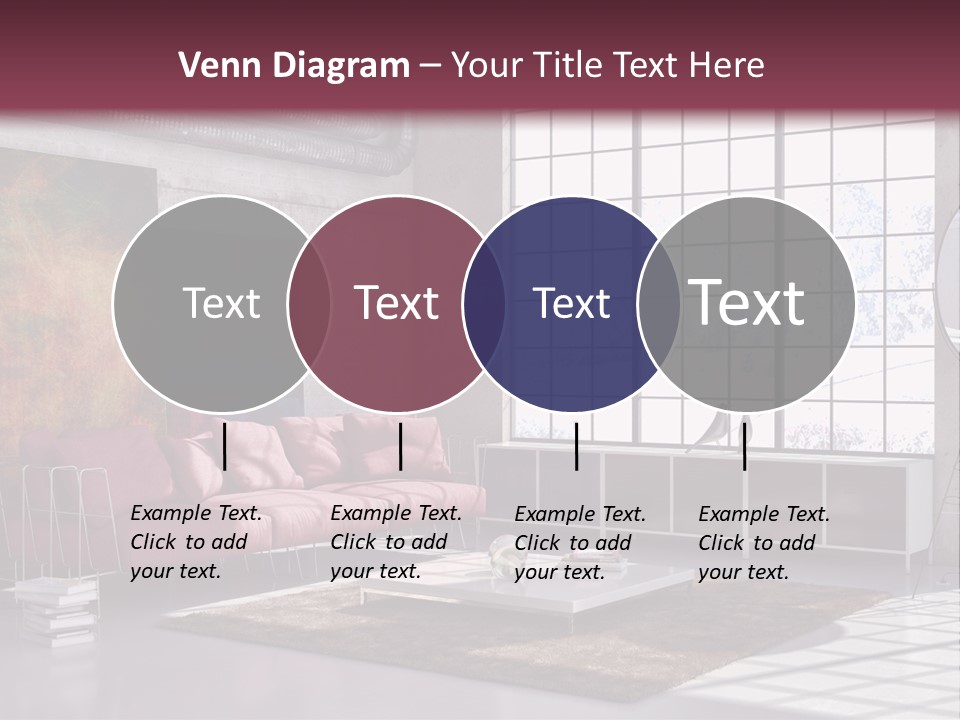 Muro Nuovo Divano PowerPoint Template