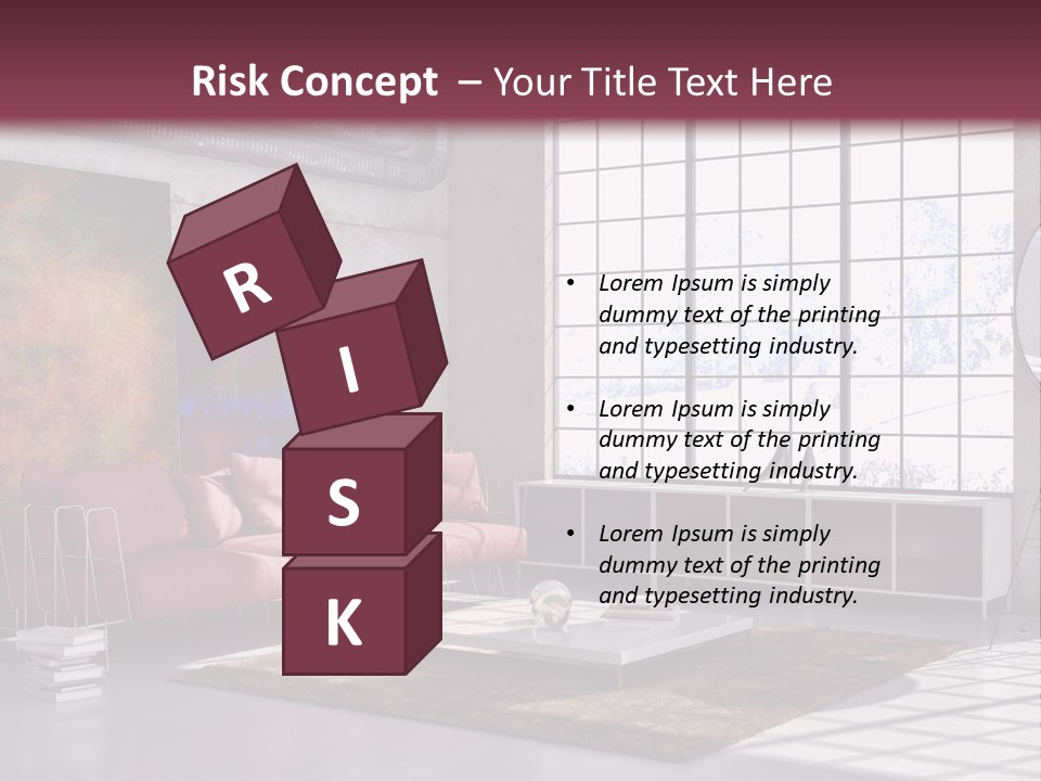 Muro Nuovo Divano PowerPoint Template