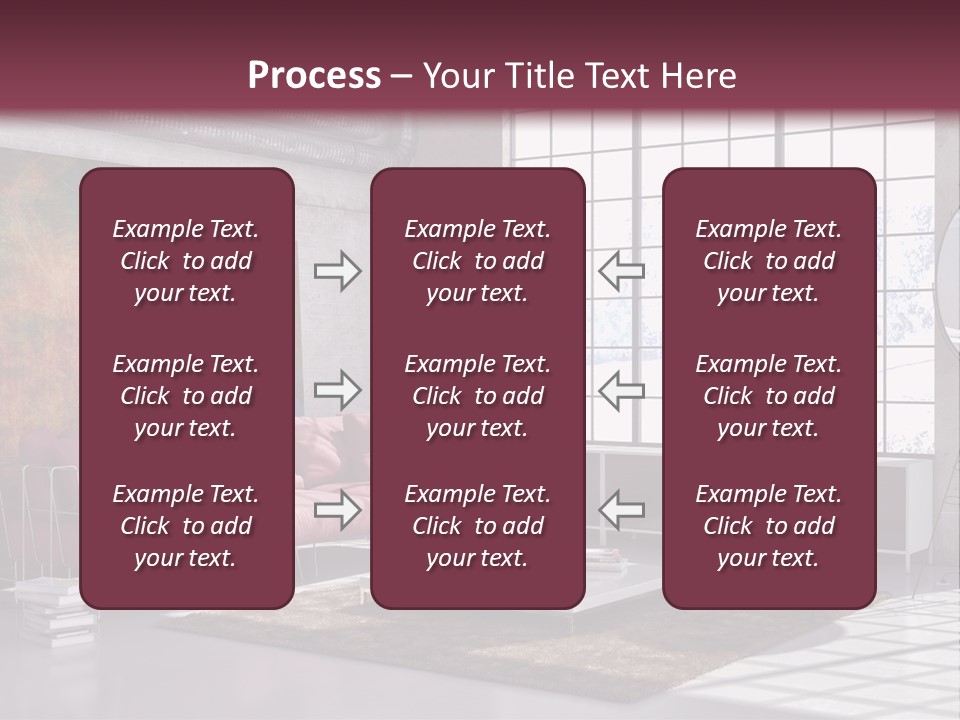 Muro Nuovo Divano PowerPoint Template