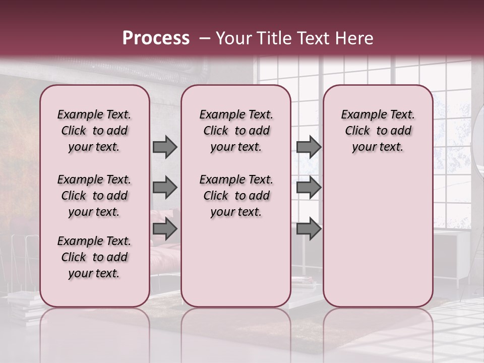 Muro Nuovo Divano PowerPoint Template
