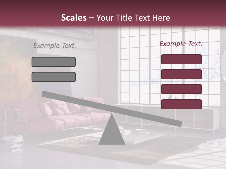 Muro Nuovo Divano PowerPoint Template