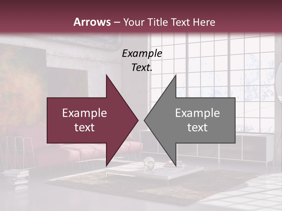 Muro Nuovo Divano PowerPoint Template