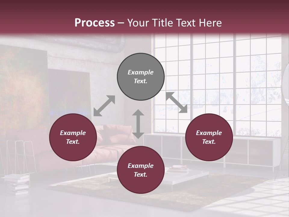 Muro Nuovo Divano PowerPoint Template