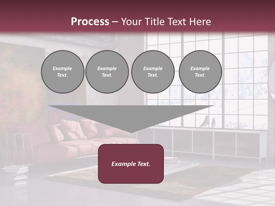 Muro Nuovo Divano PowerPoint Template