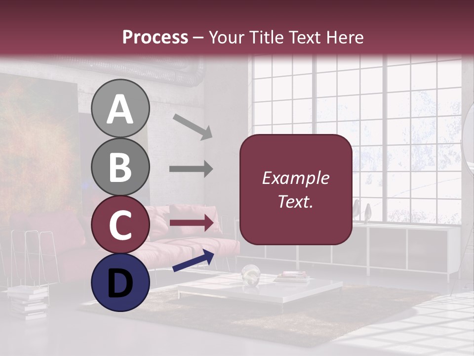 Muro Nuovo Divano PowerPoint Template