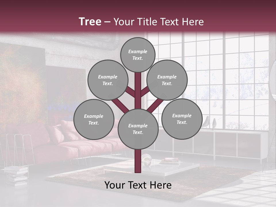 Muro Nuovo Divano PowerPoint Template