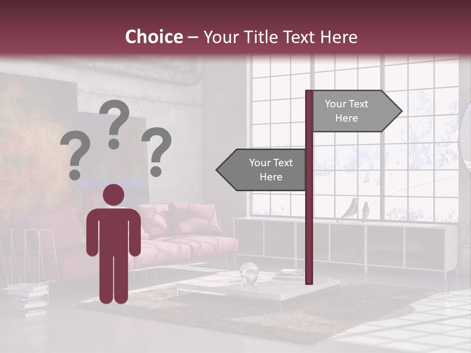 Muro Nuovo Divano PowerPoint Template