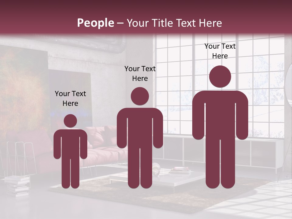 Muro Nuovo Divano PowerPoint Template