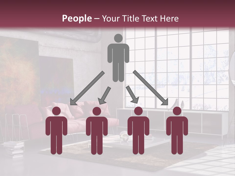 Muro Nuovo Divano PowerPoint Template