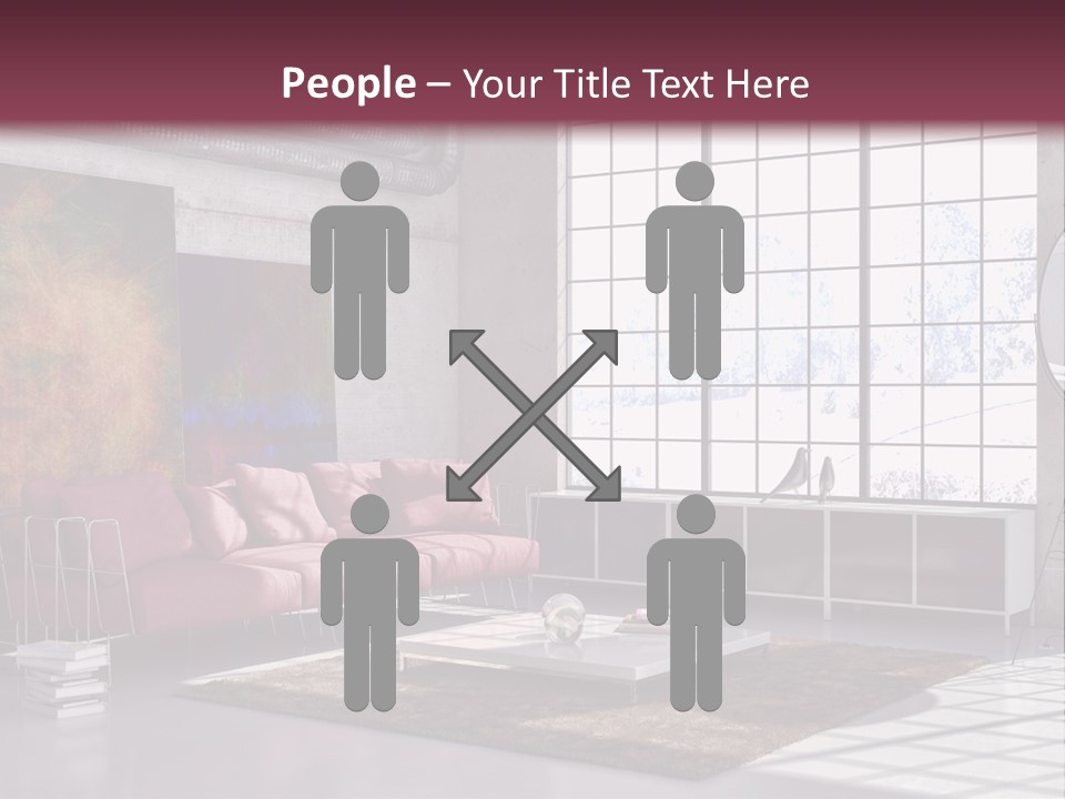 Muro Nuovo Divano PowerPoint Template