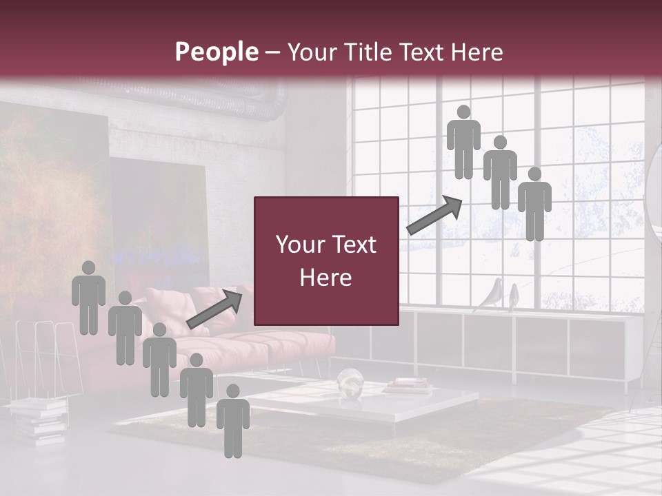 Muro Nuovo Divano PowerPoint Template