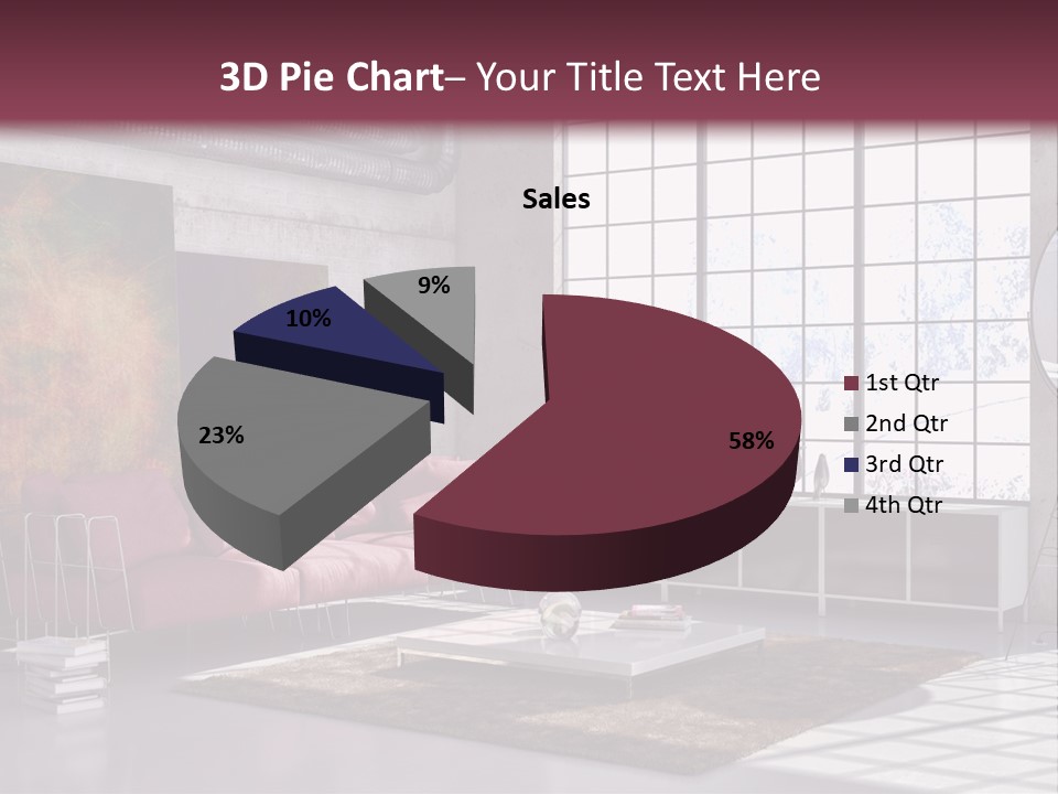 Muro Nuovo Divano PowerPoint Template