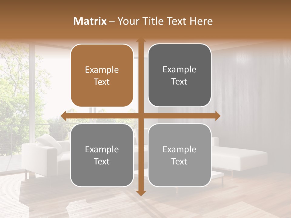 Living Room Luce Luci PowerPoint Template