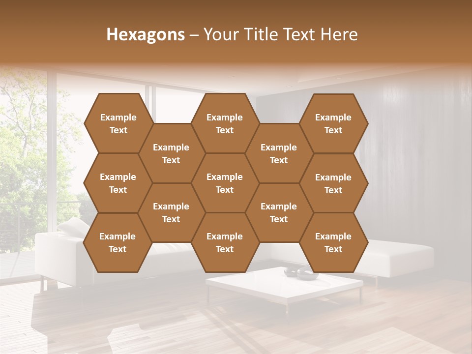 Living Room Luce Luci PowerPoint Template