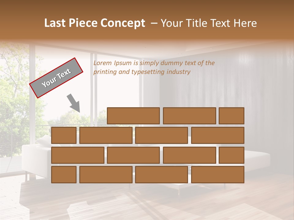 Living Room Luce Luci PowerPoint Template