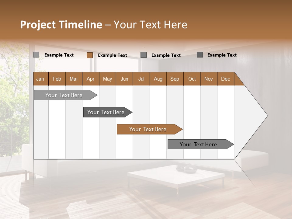 Living Room Luce Luci PowerPoint Template