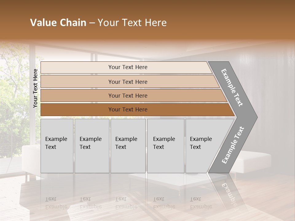 Living Room Luce Luci PowerPoint Template
