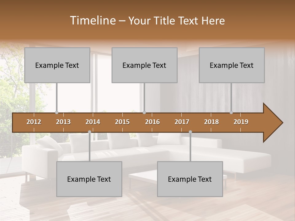 Living Room Luce Luci PowerPoint Template