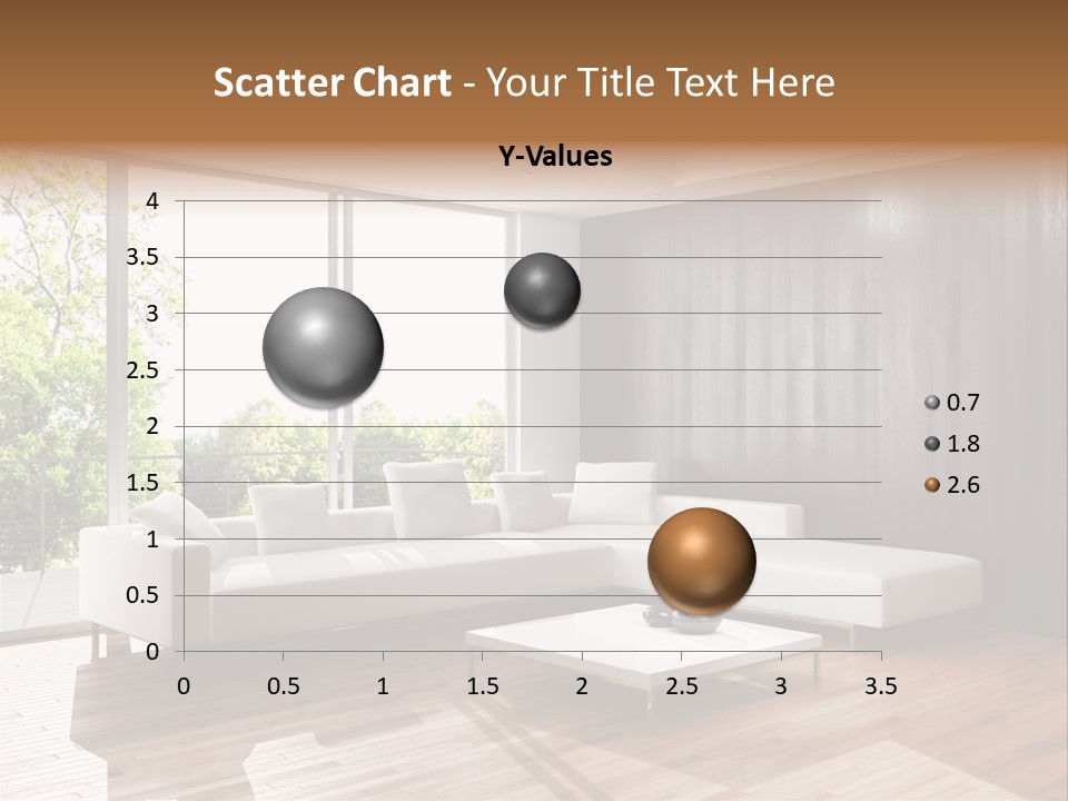 Living Room Luce Luci PowerPoint Template