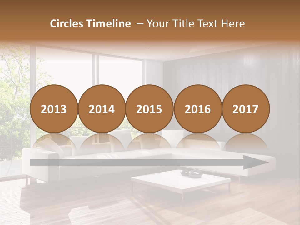 Living Room Luce Luci PowerPoint Template