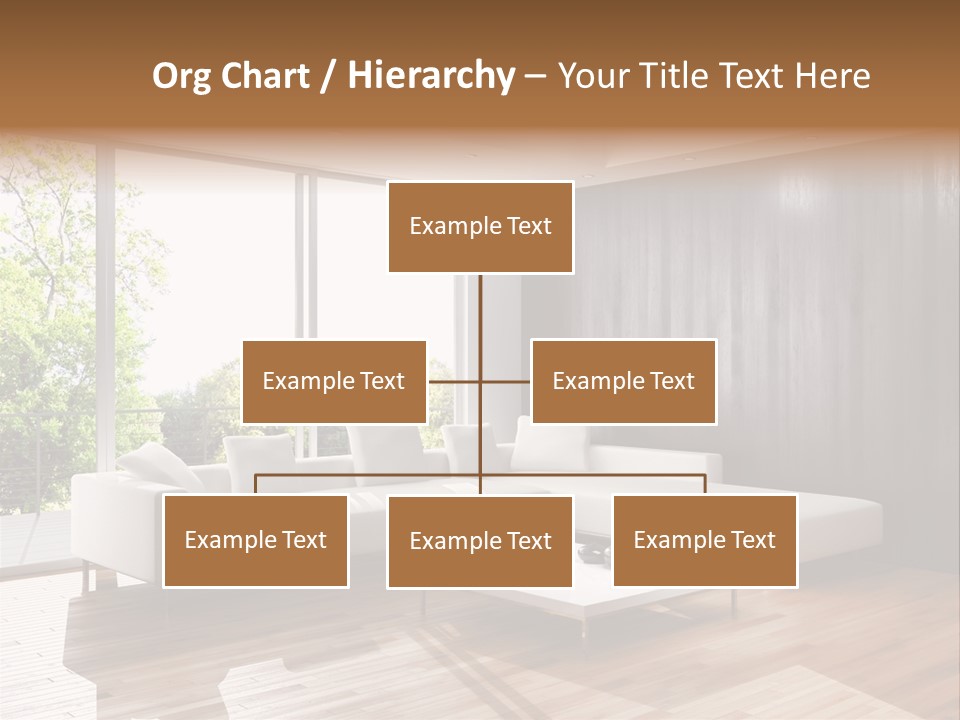 Living Room Luce Luci PowerPoint Template