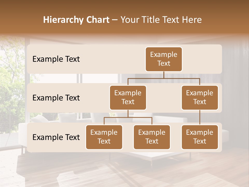 Living Room Luce Luci PowerPoint Template