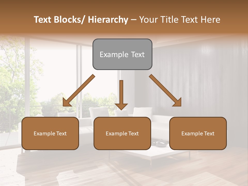 Living Room Luce Luci PowerPoint Template