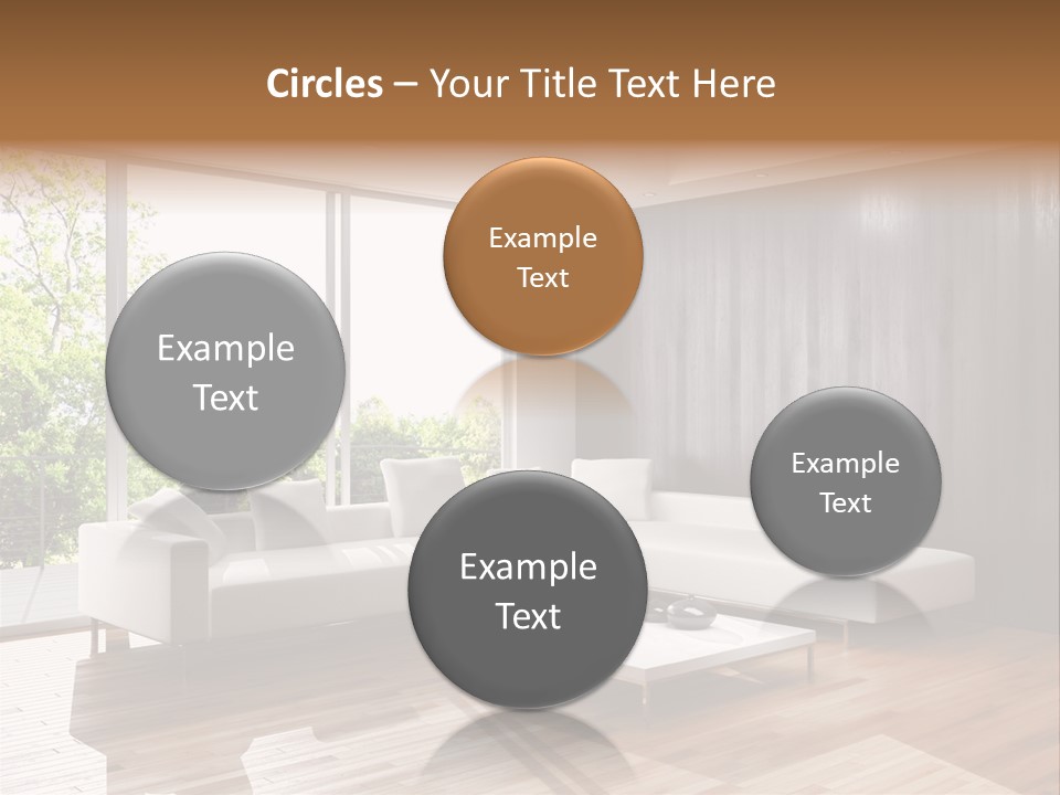 Living Room Luce Luci PowerPoint Template