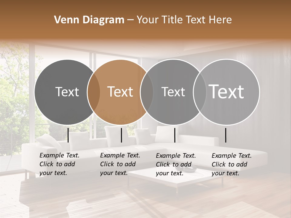 Living Room Luce Luci PowerPoint Template