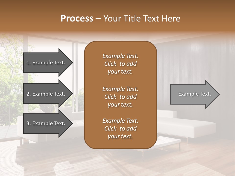 Living Room Luce Luci PowerPoint Template
